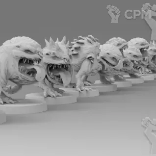 Описание картинки Squigs от Naggaroth Night по цене 300руб | Свободный Рынок Миниатюр - СРМ
