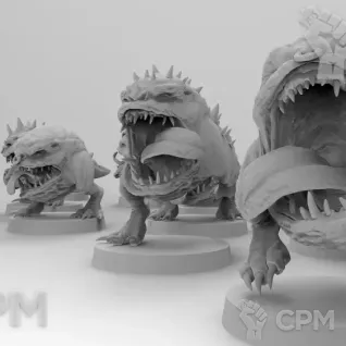 Описание картинки Squigs от Naggaroth Night по цене 300руб | Свободный Рынок Миниатюр - СРМ
