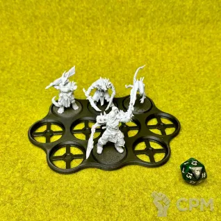 Описание картинки Movements tray для баз 32мм от Миниатюры и фигурки по цене 160руб | Свободный Рынок Миниатюр - СРМ