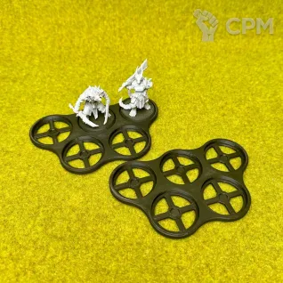 Описание картинки Movements tray для баз 32мм от Миниатюры и фигурки по цене 150руб | Свободный Рынок Миниатюр - СРМ