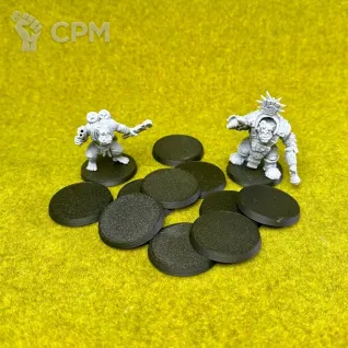 Описание картинки Базы круглые 40мм 10шт от Миниатюры и фигурки по цене 170руб | Свободный Рынок Миниатюр - СРМ