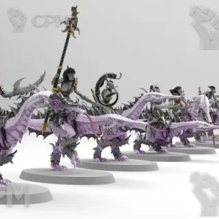 Описание картинки Seekers of Slaanesh от Naggaroth Night по цене 600руб | Свободный Рынок Миниатюр - СРМ