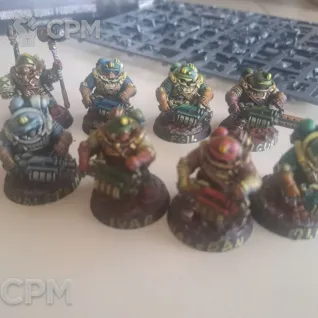 Описание картинки Ironhead Squat Prospectors от Kykyzn по цене 3 500руб | Свободный Рынок Миниатюр - СРМ