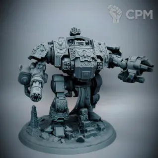 Описание картинки Blood angels redemptor dreadnought от Lucky Pants по цене 1 100руб | Свободный Рынок Миниатюр - СРМ