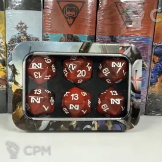 Описание картинки Baron of dice Infinity dice set от Slobarev  по цене 3 500руб | Свободный Рынок Миниатюр - СРМ