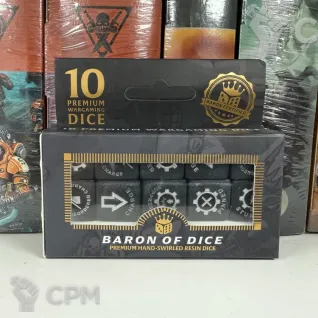 Описание картинки Baron of dices vehicle damage dice set от Slobarev  по цене 2 700руб | Свободный Рынок Миниатюр - СРМ