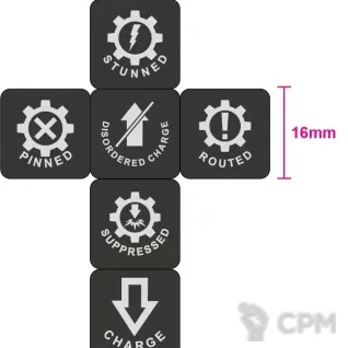 Описание картинки Baron of dices vehicle damage dice set от Slobarev  по цене 2 700руб | Свободный Рынок Миниатюр - СРМ