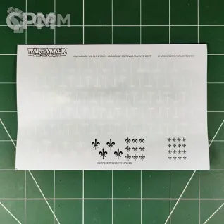 Описание картинки Kingdom of Bretonnia Transfer Sheet (Декали) 2023 от Vault Boy по цене 998руб | Свободный Рынок Миниатюр - СРМ