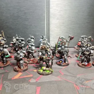 Описание картинки Deathwatch Killteam и Watch Master 21 модель от  Pirum aureum/ по цене 9 000руб | Свободный Рынок Миниатюр - СРМ