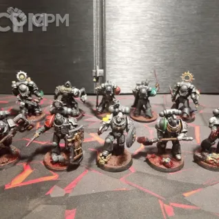 Описание картинки Deathwatch Killteam и Watch Master, Techmarine 22 модели от  Pirum aureum/ по цене 9 000руб | Свободный Рынок Миниатюр - СРМ