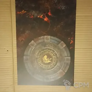 Описание картинки Картонное поле из Skaventide от Black Legion Hall по цене 1 500руб | Свободный Рынок Миниатюр - СРМ