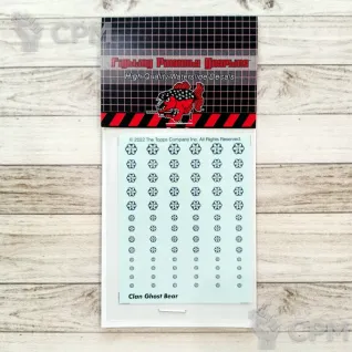 Описание картинки Декали клан Призрачного Медведя от colonelkell по цене 950руб | Свободный Рынок Миниатюр - СРМ