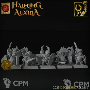 Описание картинки Halfling Light Infantry Sword от 3DPrintClub по цене 85руб | Свободный Рынок Миниатюр - СРМ