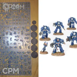 Описание картинки Terminator Squad (Multipart) (оригинал) от GLOM по цене 5 300руб | Свободный Рынок Миниатюр - СРМ