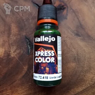 Описание картинки Vallejo Xpress Color - 72.418 Lizard Green от Selena по цене 399руб | Свободный Рынок Миниатюр - СРМ