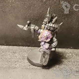 Описание картинки CHAOS SPACE MARINES LORD in TERMINATOR ARMOR - оригинал от Magnito по цене 1 800руб | Свободный Рынок Миниатюр - СРМ