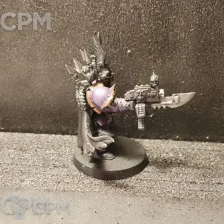 Описание картинки CHAOS SPACE MARINES LORD in TERMINATOR ARMOR - оригинал от Magnito по цене 1 800руб | Свободный Рынок Миниатюр - СРМ