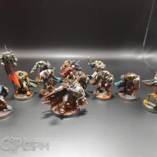Описание картинки Slaves to darkness Chaos Warrioirs от  по цене 8 000руб | Свободный Рынок Миниатюр - СРМ