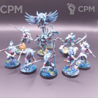 Описание картинки Банда по Warcry Corvus Cabal от  по цене 7 500руб | Свободный Рынок Миниатюр - СРМ