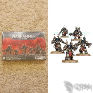 Описание картинки Chaos Terminator Squad (ориг) от Hammer Drozd по цене 5 500руб | Свободный Рынок Миниатюр - СРМ