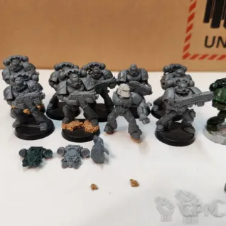 Описание картинки Dark Vengeance Tactical Squad x10 (оригинал) от Ellioth по цене 2 100руб | Свободный Рынок Миниатюр - СРМ