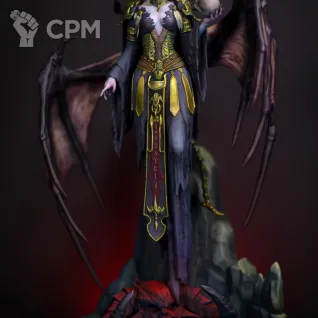 Описание картинки Lilith Diablo IV от SmokeOLyee по цене 12 000руб | Свободный Рынок Миниатюр - СРМ