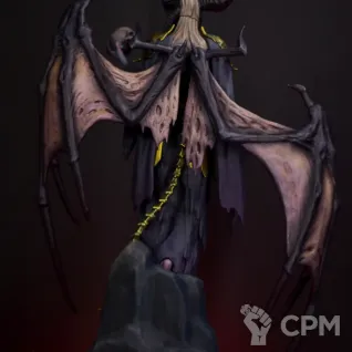 Описание картинки Lilith Diablo IV от SmokeOLyee по цене 12 000руб | Свободный Рынок Миниатюр - СРМ