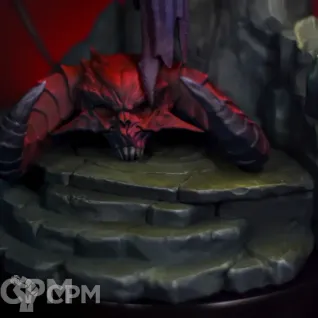Описание картинки Lilith Diablo IV от SmokeOLyee по цене 12 000руб | Свободный Рынок Миниатюр - СРМ
