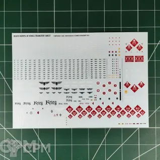 Описание картинки Death Korps of Krieg Transfer Sheet 2024 (Декали) от Vault Boy по цене 1 398руб | Свободный Рынок Миниатюр - СРМ