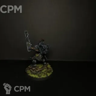 Описание картинки Thunder warrior от Verg по цене 2 500руб | Свободный Рынок Миниатюр - СРМ