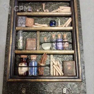 Описание картинки Ключница ведьмы от Дварф-торговец по цене 3 000руб | Свободный Рынок Миниатюр - СРМ