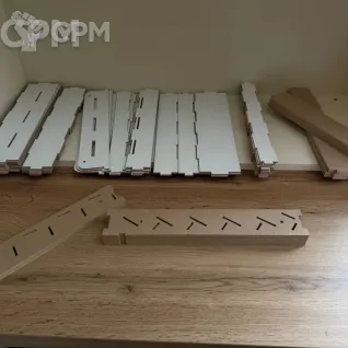 Описание картинки Вертикальная полка для красок от _zachemvam по цене 1 150руб | Свободный Рынок Миниатюр - СРМ