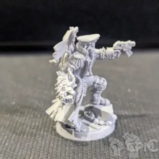 Описание картинки Chaos Traitor Enforcer 3d print от Gregor98 по цене 400руб | Свободный Рынок Миниатюр - СРМ
