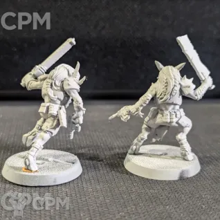 Описание картинки Chaos Beastmen ( blackstone fortress ) от Gregor98 по цене 800руб | Свободный Рынок Миниатюр - СРМ