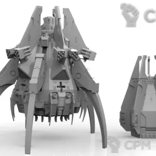 Описание картинки Kharybdis Assault Claw от Milestone по цене 7 500руб | Свободный Рынок Миниатюр - СРМ