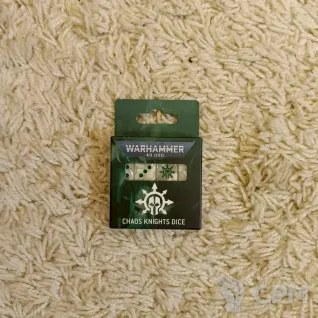 Описание картинки WARHAMMER 40000: CHAOS KNIGHTS DICE от Кооператив Миниатюр по цене 3 500руб | Свободный Рынок Миниатюр - СРМ