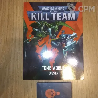 Описание картинки Tomb World Dossier + Card от GLOM по цене 500руб | Свободный Рынок Миниатюр - СРМ