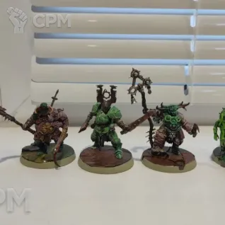 Описание картинки Putrid blightkings от Anval_Thawn по цене 4 200руб | Свободный Рынок Миниатюр - СРМ