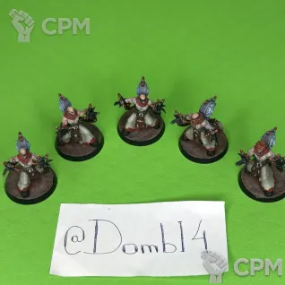 Описание картинки Corpuscarii electro priests от Dombl4 по цене 6 000руб | Свободный Рынок Миниатюр - СРМ