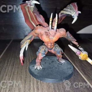 Описание картинки Daemon Prince от Kharnn по цене 4 000руб | Свободный Рынок Миниатюр - СРМ
