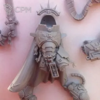 Описание картинки Primaris Space Marine Captain. от Серж по цене 350руб | Свободный Рынок Миниатюр - СРМ