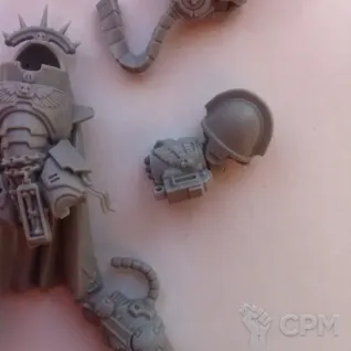 Описание картинки Primaris Space Marine Captain. от Серж по цене 350руб | Свободный Рынок Миниатюр - СРМ