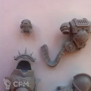 Описание картинки Primaris Space Marine Captain. от Серж по цене 350руб | Свободный Рынок Миниатюр - СРМ