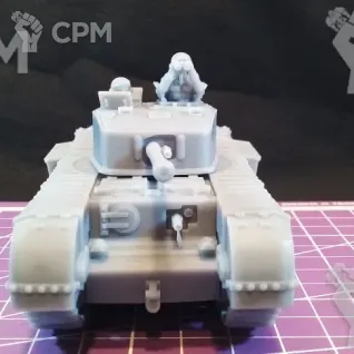 Описание картинки Британский пехотный танк Churchill VII / масштаб 1:56 / 28мм от DModels по цене 1 470руб | Свободный Рынок Миниатюр - СРМ