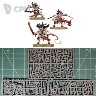 Описание картинки Tyranids Tyranid Warriors x6 Смола от Каджит по цене 2 998руб | Свободный Рынок Миниатюр - СРМ