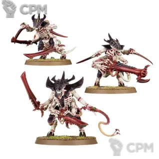 Описание картинки Tyranids Tyranid Warriors x6 Смола от Каджит по цене 2 998руб | Свободный Рынок Миниатюр - СРМ