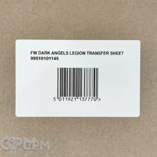 Описание картинки Dark Angels Legion Transfer Sheet Декали Оригинал GW от Vault Boy по цене 5 298руб | Свободный Рынок Миниатюр - СРМ
