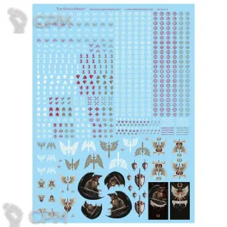 Описание картинки Dark Angels Legion Transfer Sheet Декали Оригинал GW от Vault Boy по цене 5 298руб | Свободный Рынок Миниатюр - СРМ