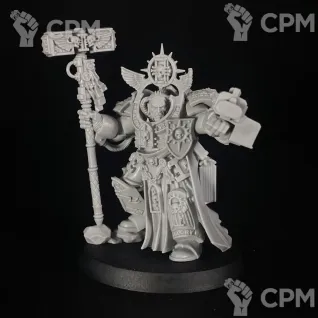 Описание картинки Grey Knights Grand Master Voldus от KoofWorkshop по цене 1 050руб | Свободный Рынок Миниатюр - СРМ