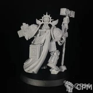 Описание картинки Grey Knights Grand Master Voldus от KoofWorkshop по цене 1 050руб | Свободный Рынок Миниатюр - СРМ